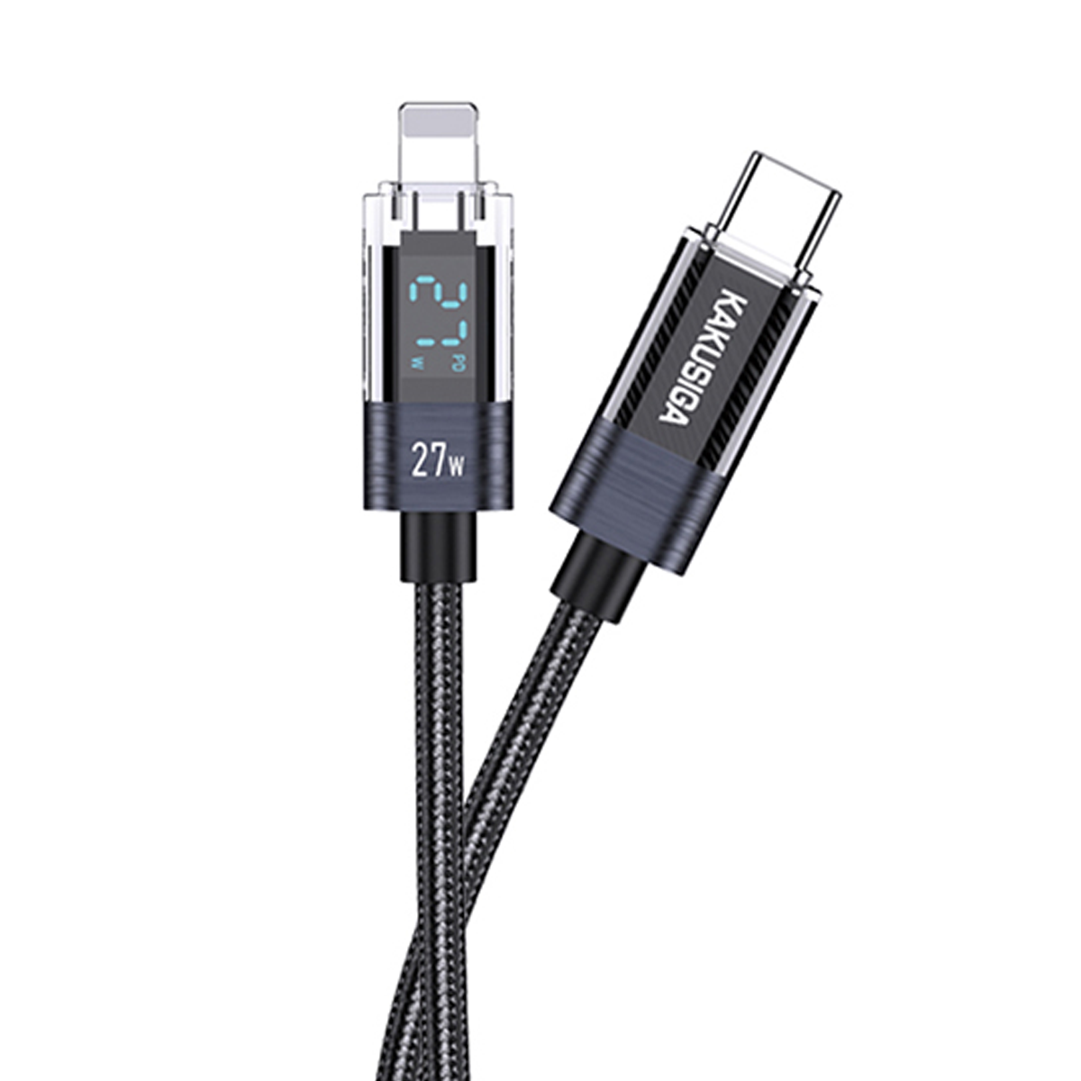 کابل تایپ سی به لایتنینگ کاکوسیگا مدل KSC-971 طول 1 متر-مشکی