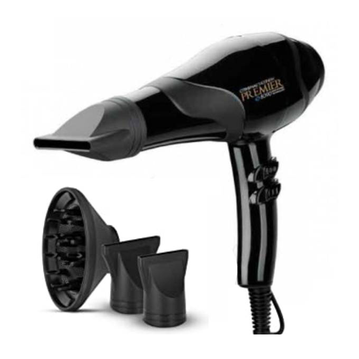 سشوار حرفه ای سیترونال مدل 8090-مشکی