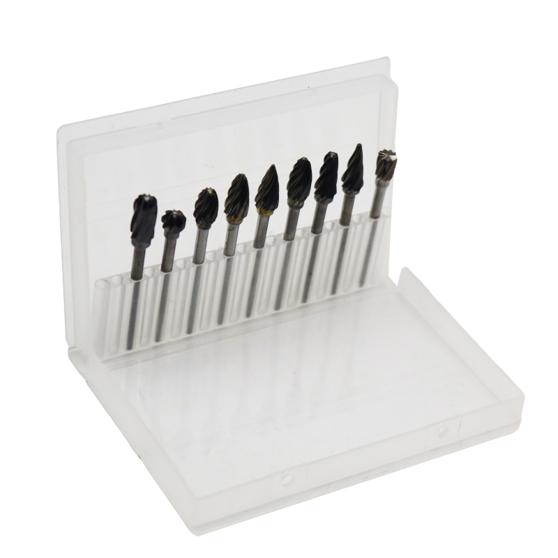 فرز چوب ساب الماسه مدل شیار باز کد YP-3MM-010 مجموعه 10 عددی