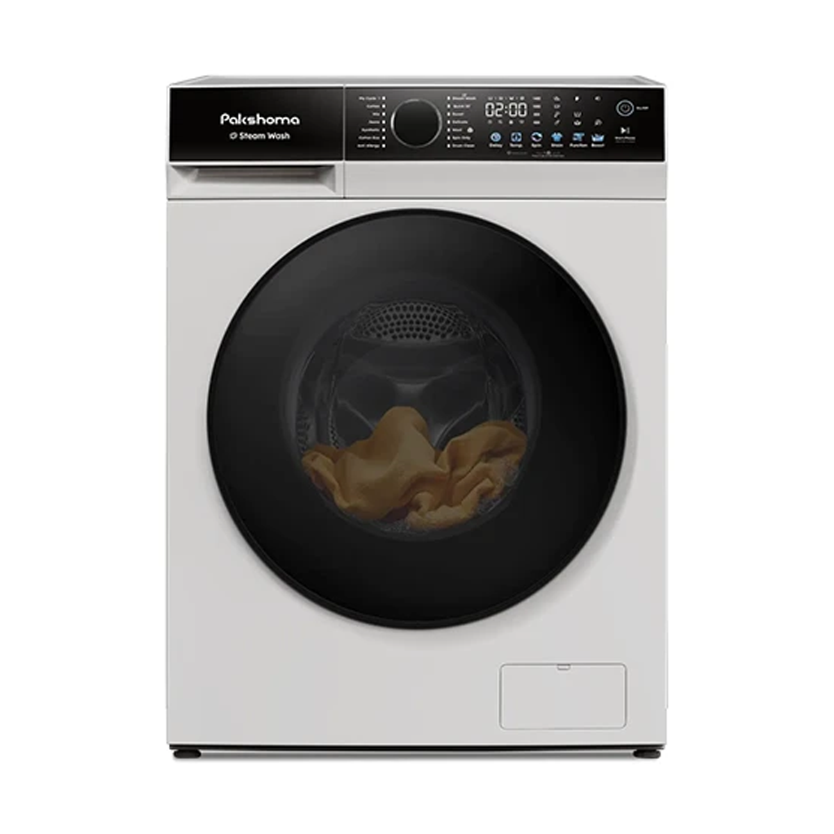 ماشین لباسشویی 8 کیلویی پاکشوما مدل S8 W-سفید