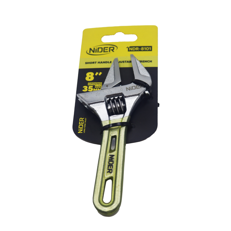 آچار فرانسه نیدر مدل YP-NDR-8101-35MM-14CM سایز 8 اینچ