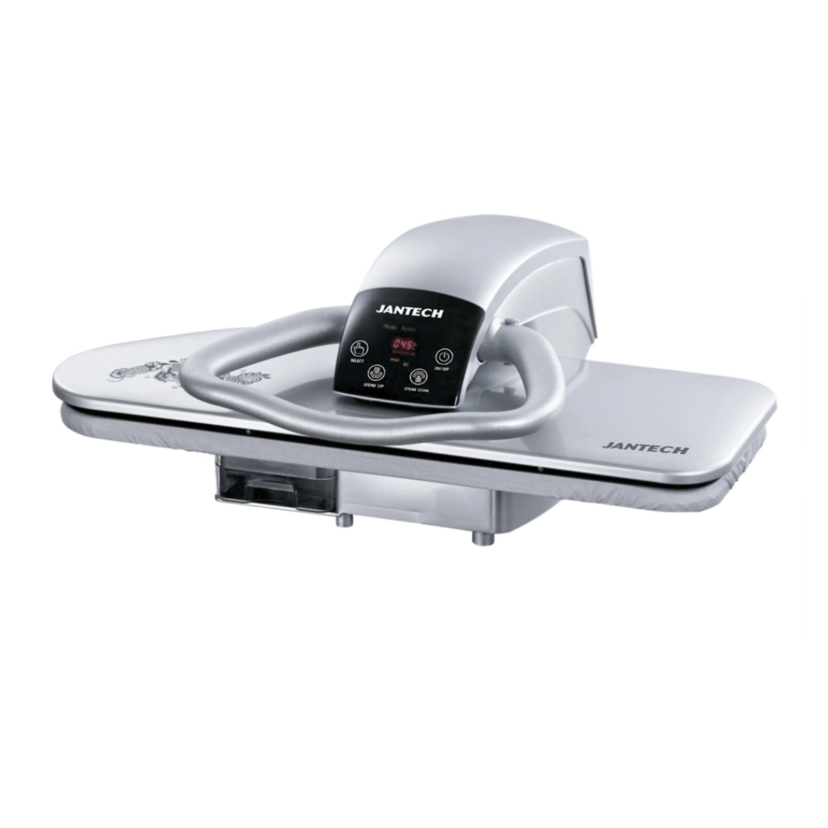 اتو پرس جانتک مدل GT400-نقره‌ای