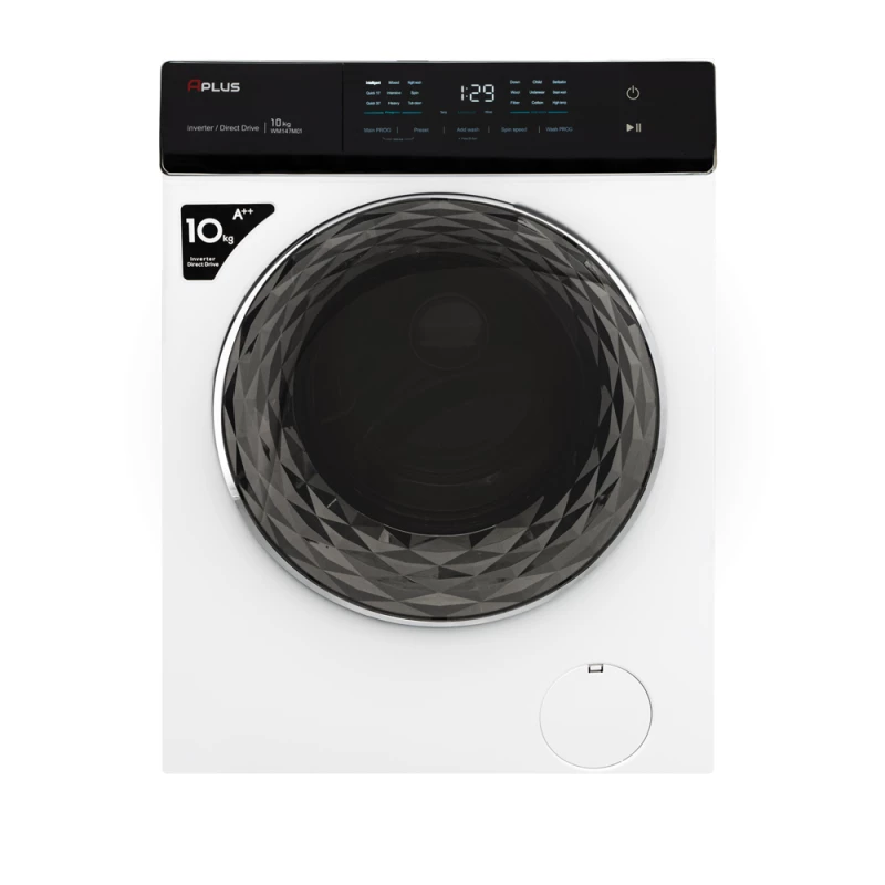ماشین لباسشویی آپلاس 10 کیلوگرم مدل WM147A01-سفید