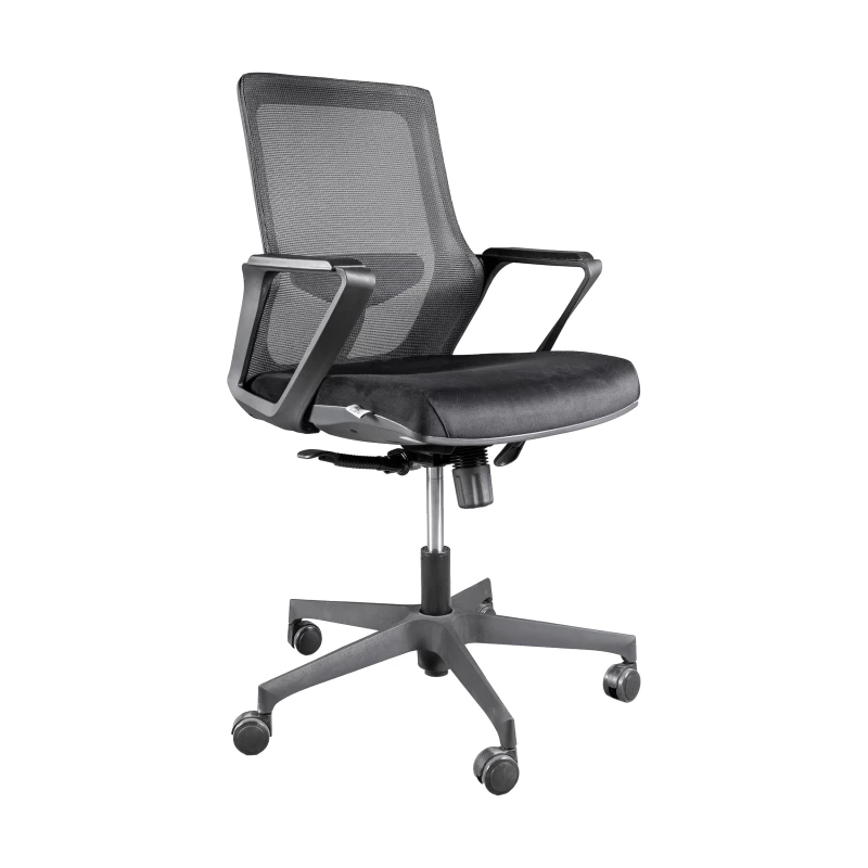 صندلی اداری لیو مدل I62k-آبی