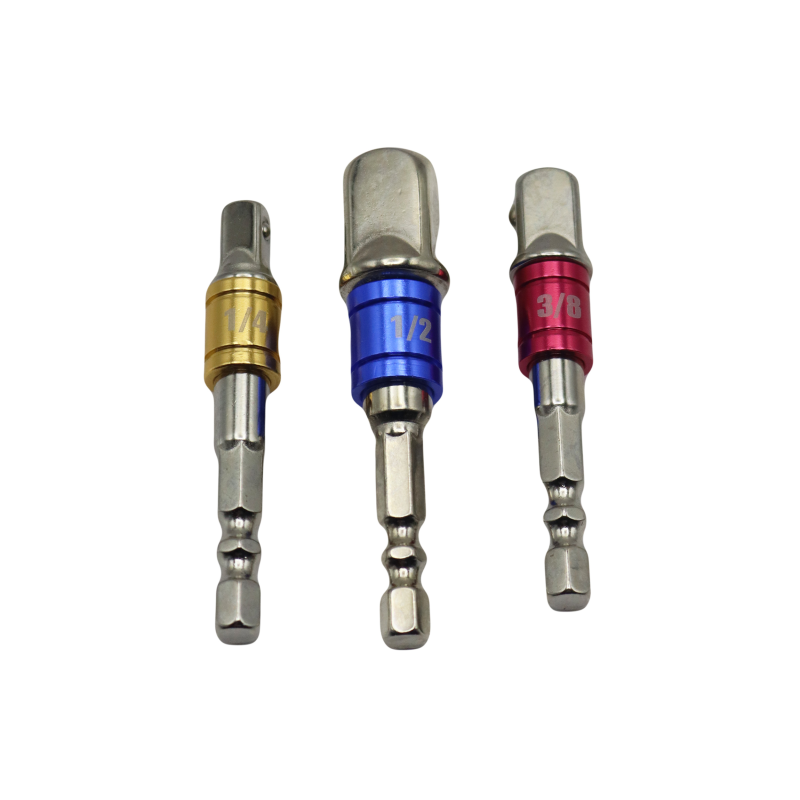 رابط بکس سر دریلی مدل مگنتی کد YP-1-4-3-8-1-2INCH مجموعه 3 عددی