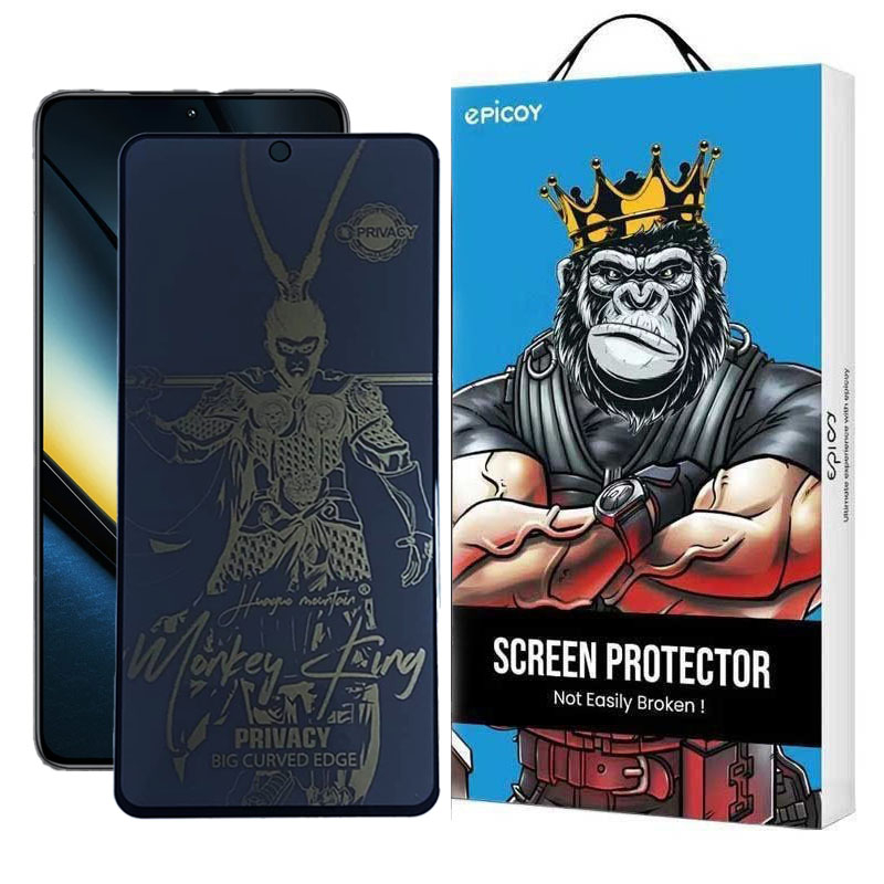 محافظ صفحه نمایش اپیکوی مدل wukong privacy مناسب برای گوشی موبایل شیائومی Poco F6 Pro/ Poco F6/ Redmi Turbo 3