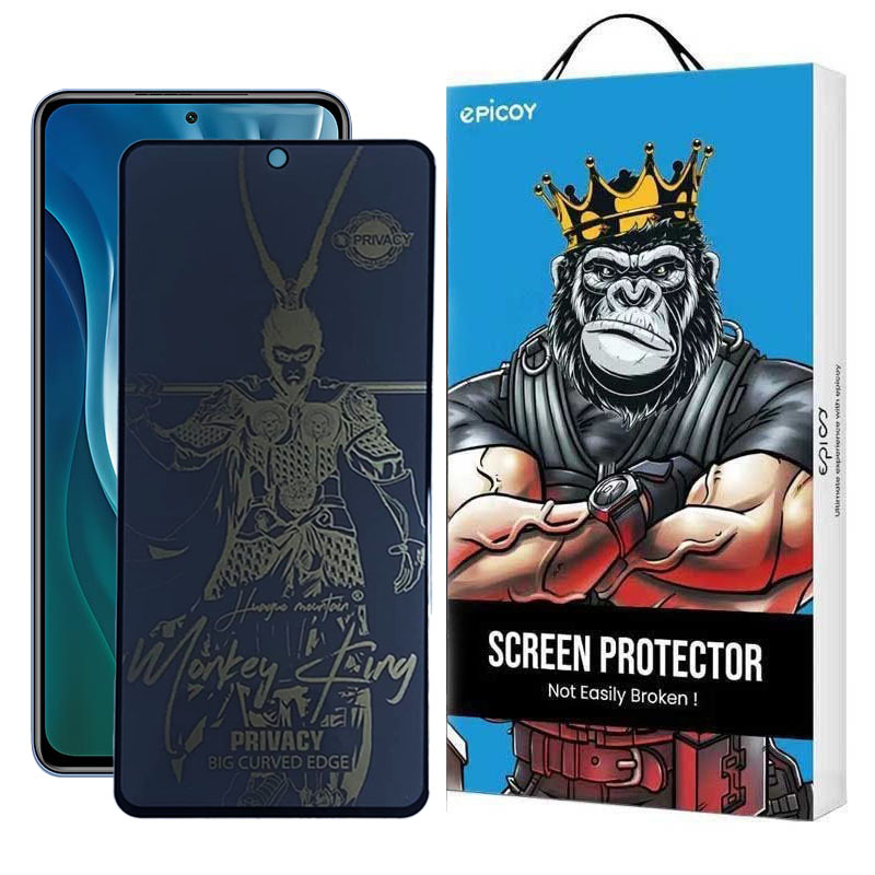 محافظ صفحه نمایش حریم شخصی اپیکوی مدل wukong privacy مناسب برای گوشی موبایل شیائومی Mi 11i/10i 5G/11X/11X Pro