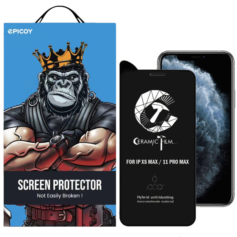 گلس گوشی اپل آیفون 11 پرو مکس / XS Max اپیکوی سرامیکی مدل CRM