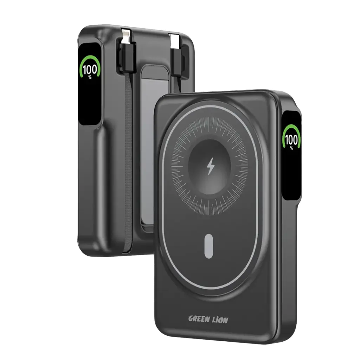 پاوربانک گرین لاین مدل Mag-Vision ظرفیت 10000 میلی آمپر ساعت