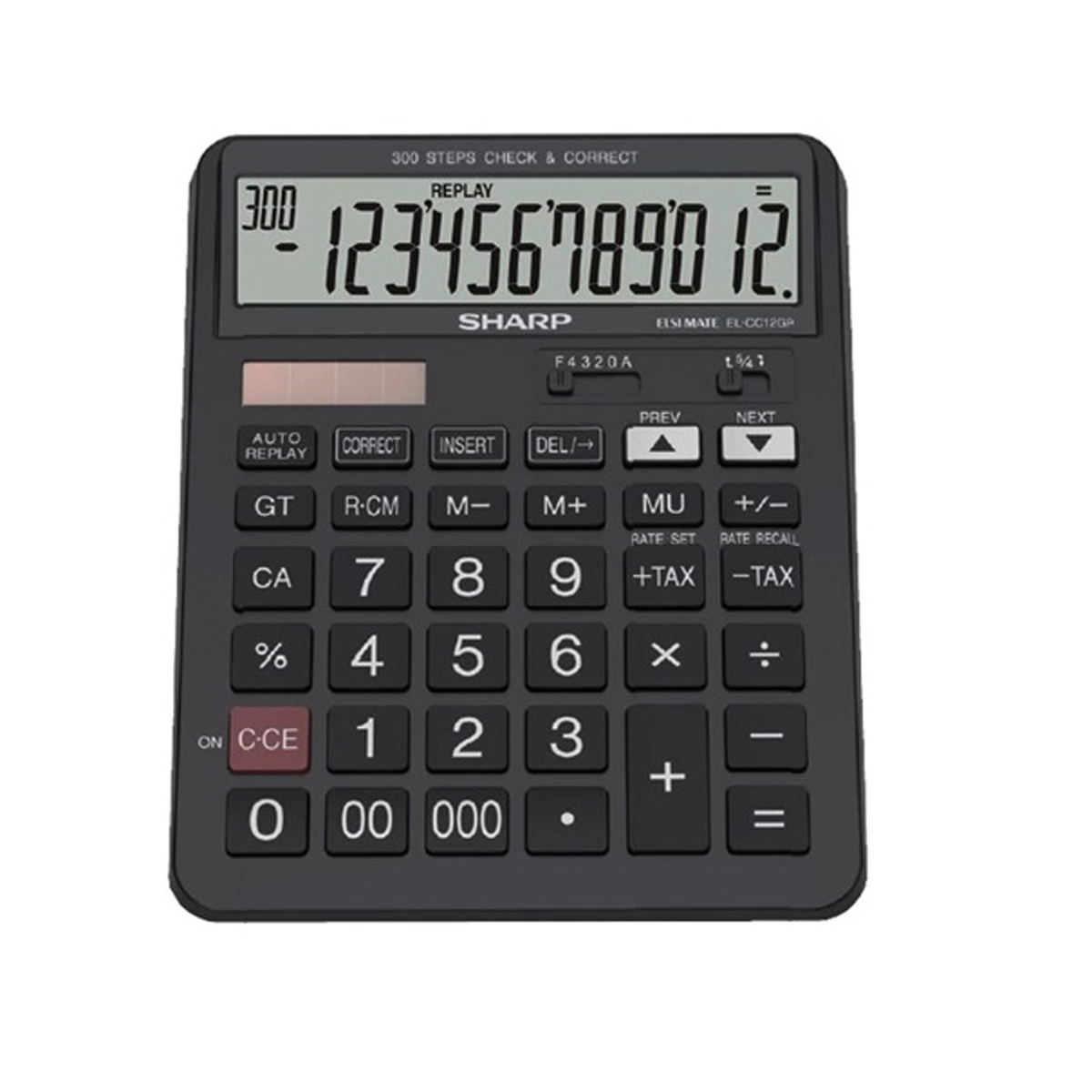 ماشین حساب شارپ مدل EL-CC12GP ماشین حساب شارپ مدل EL-CC12GP
