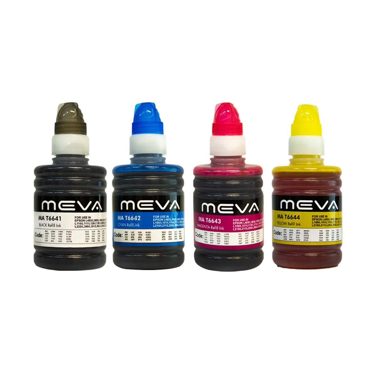 جوهر پرینتر میوا مدل MA-T664x چهار رنگ-چند رنگ 