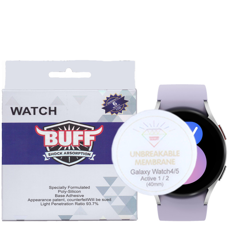 گلس ساعت هوشمند سامسونگ Galaxy Watch 4/5 /Active 2/1 40mm بوف مدل Hydrogel-G