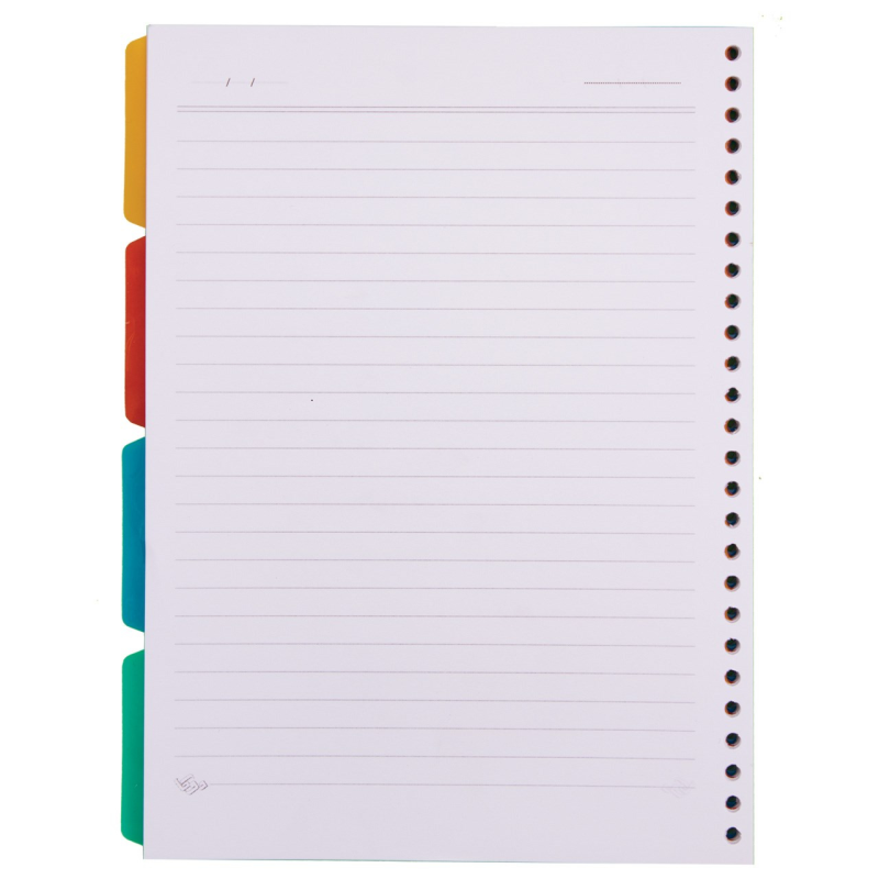 کاغذ کلاسور دوکادفتر بسته 100عددی