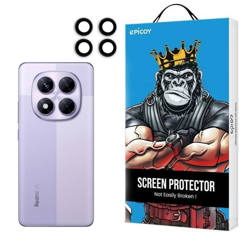 محافظ لنز دوربین اپیکوی مدل HD-ColorLenz مناسب برای گوشی موبایل شیائومی Redmi Note 14 Pro 4G/5G 