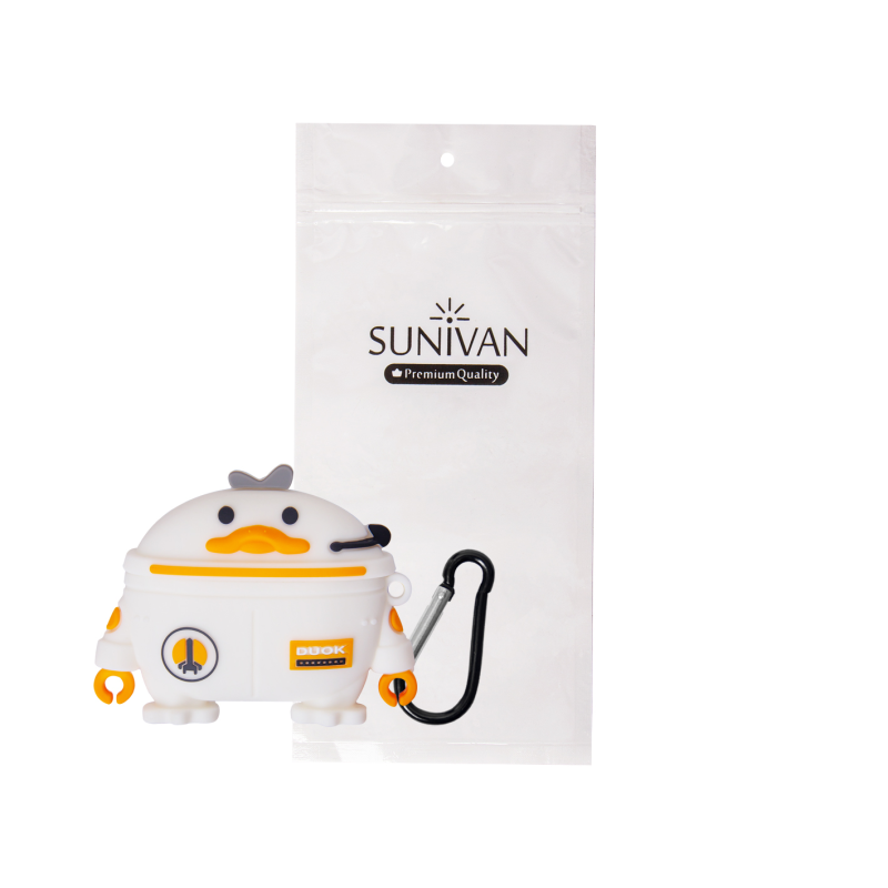 کاور سانیوان مدل عروسکی فانتزی طرح اردک فضایی مناسب برای کیس اپل ایرپاد پرو