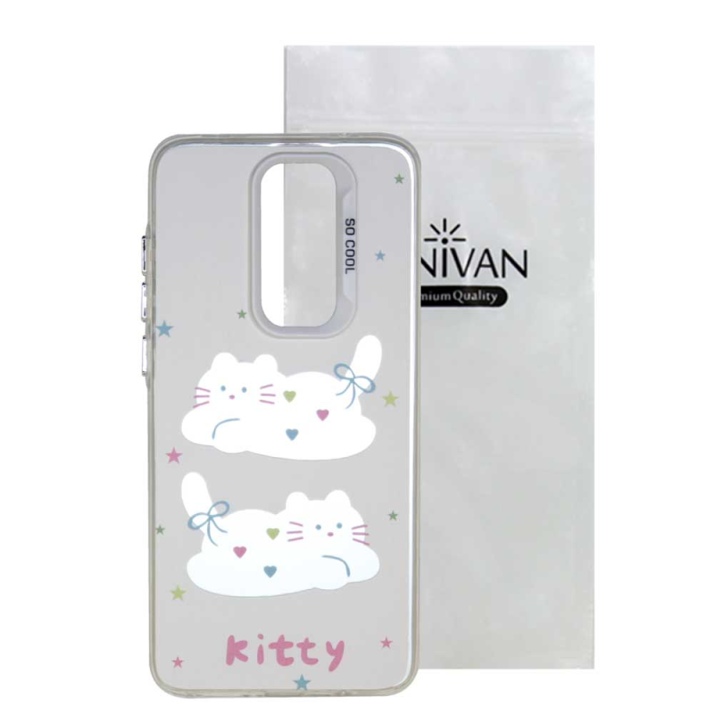 کاور سانیوان مدل فانتزی طرح Kitty مناسب برای گوشی موبایل شیائومی Redmi Note 8 Pro
