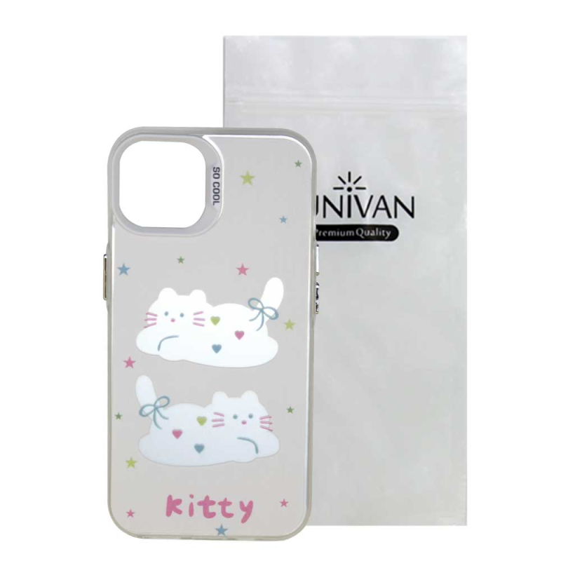 کاور سانیوان مدل فانتزی طرح Kitty مناسب برای گوشی موبایل اپل 15 / iPhone 13 / 14