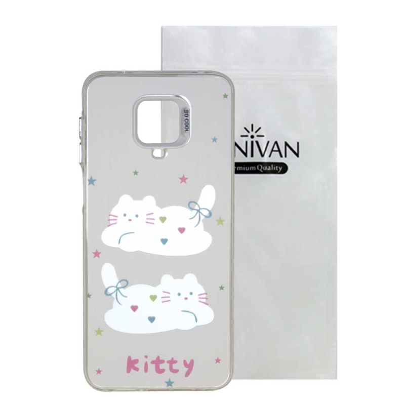 کاور سانیوان مدل فانتزی طرح Kitty مناسب برای گوشی موبایل شیائومی Redmi Note 9S / Note 9 Pro / Poco M2 Pro