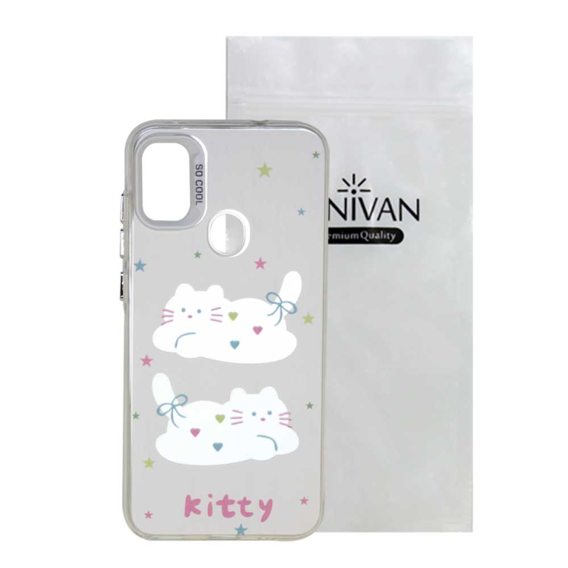 کاور سانیوان مدل فانتزی طرح گربه مناسب برای گوشی موبایل سامسونگ Galaxy A11 / M11