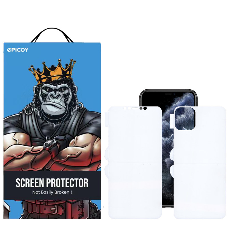 محافظ صفحه نمایش و پشت گوشی اپل آیفون 11 پرو مکس اپیکوی مدل Hydrogel-cover