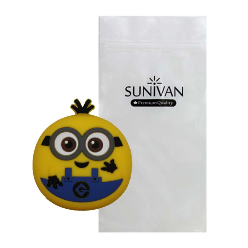 کاور سانیوان مدل عروسکی فانتزی طرح مینیون مناسب برای هدفون بی سیم سامسونگ Galaxy Buds Live / Buds Pro / buds 2 / buds 2 pro / Fe