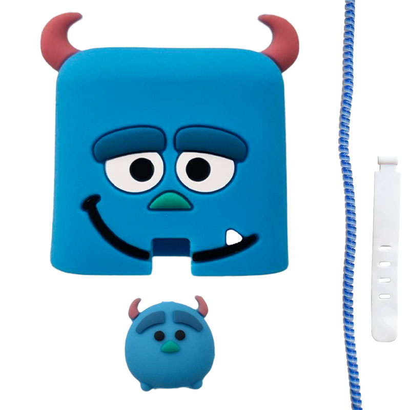 محافظ کابل و شارژر دیواری سانیلند طرح سالیوان مجموعه 4 عددی