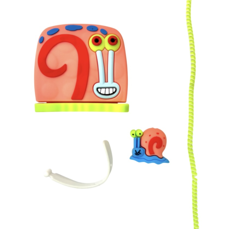 کاور مدل محافظ کابل و شارژر طرح حلزون Gary مجموعه ۴ عددی مناسب برای شارژر 20W اپل