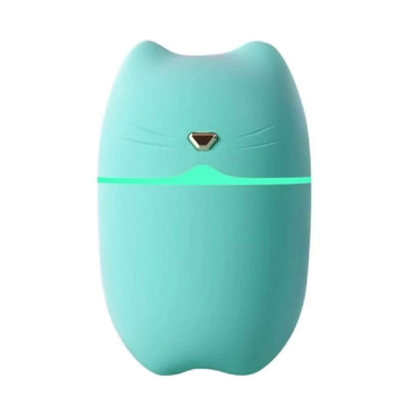 دستگاه بخور سرد مدل گربه ای کد A6-سبزآبی