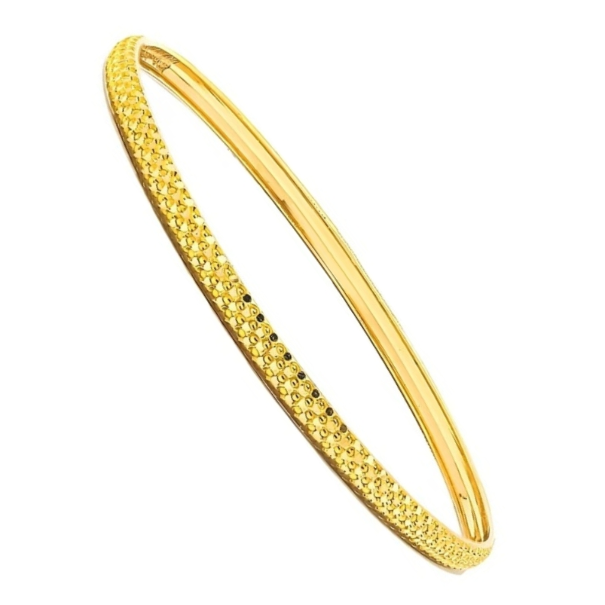 النگو طلا سایز 3 نوا گلد مدل نگین دار طلایی کد 24270