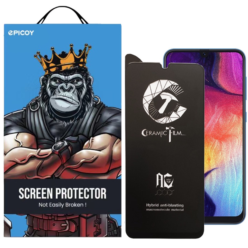 محافظ صفحه نمایش گوشی سامسونگ Galaxy A50/A50s/A31/A30S/A30/A40s/A20/M32 4G/M30S/M30s/F41 اپیکوی سرامیکی مات مدل CR7-M