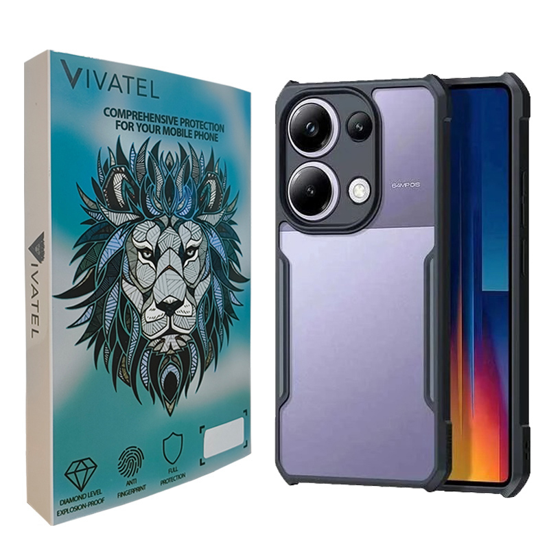 کاور ویواتل مدل XUNOD مناسب برای گوشی موبایل شیائومی Redmi Note 13 Pro 4G / Poco M6 Pro 4G