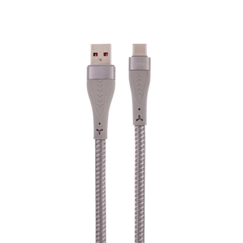 کابل تبدیل USB-A به USB-C اکسیژن مدل LX-3 طول 1 متر