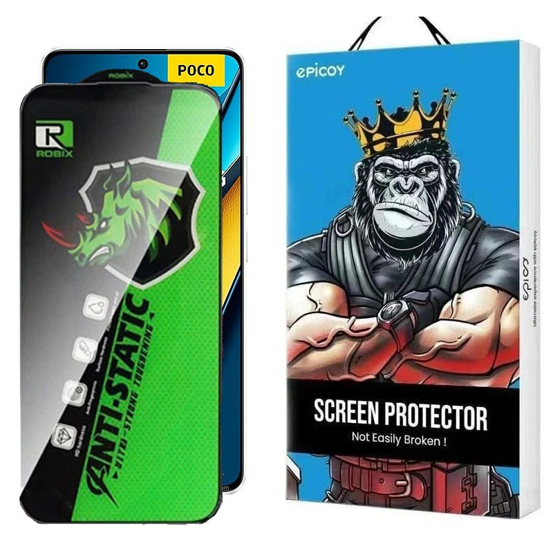 محافظ صفحه نمایش اپیکوی مدل Rhino Robix مناسب برای گوشی موبایل شیائومی Poco X7 Pro /X6 Pro / Redmi Note 14 /Turbo 4