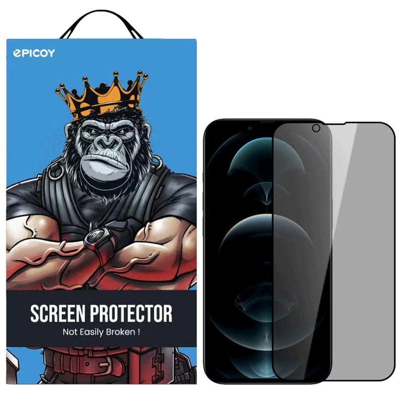 محافظ صفحه نمایش حریم شخصی اپیکوی مدل Pry مناسب برای گوشی موبایل اپل iPhone 16e / 14 / 13 Pro / 13