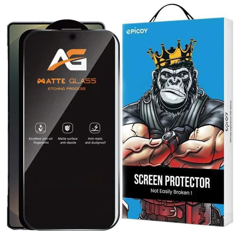 محافظ صفحه نمایش مات اپیکوی مدل AG Matte Etching مناسب برای گوشی موبایل سامسونگ Galaxy S25 Ultra