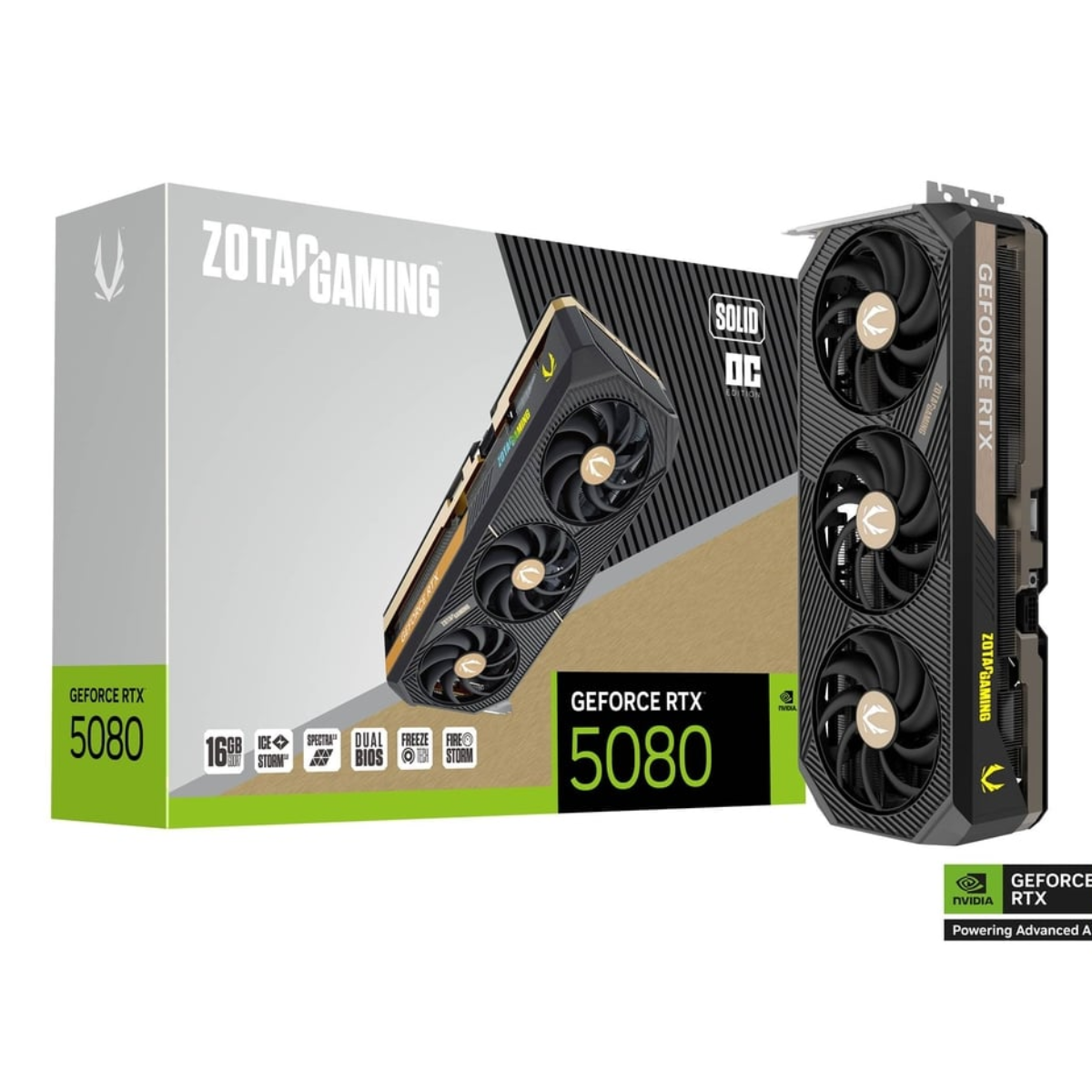 کارت گرافیک زوتک مدل GAMING GeForce RTX 5080 SOLID OC 16GB