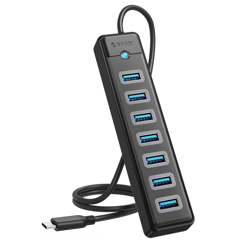 هاب 7 پورت USB-C اوریکو مدل PW7U-C3-05 هاب 7 پورت USB-C اوریکو مدل PW7U-C3-05
