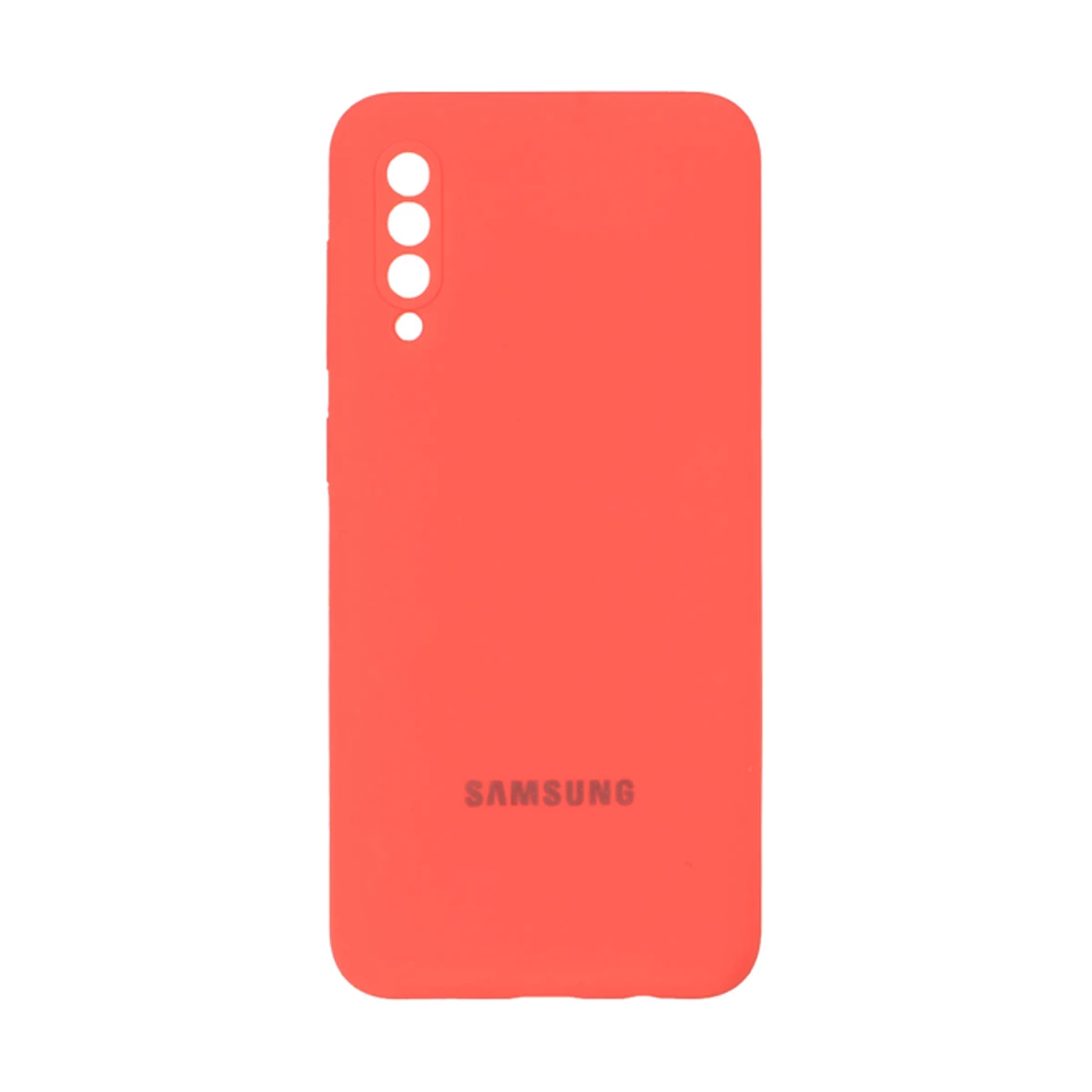 کاور گوشی سامسونگ Galaxy A50s مستر کوالیتی مدل سیلیکونی پاک کنی-سبز تیره