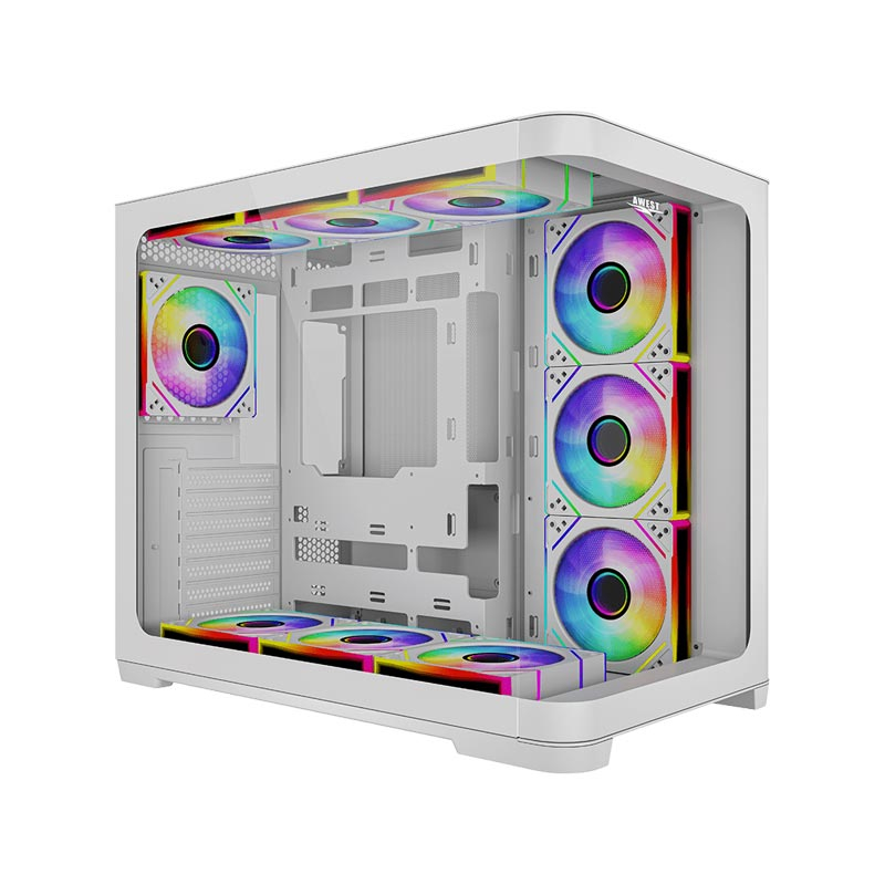 کیس کامپیوتر گیمینگ اوست مدل GT-AQ18-MW کیس کامپیوتر گیمینگ اوست مدل GT-AQ18-MW