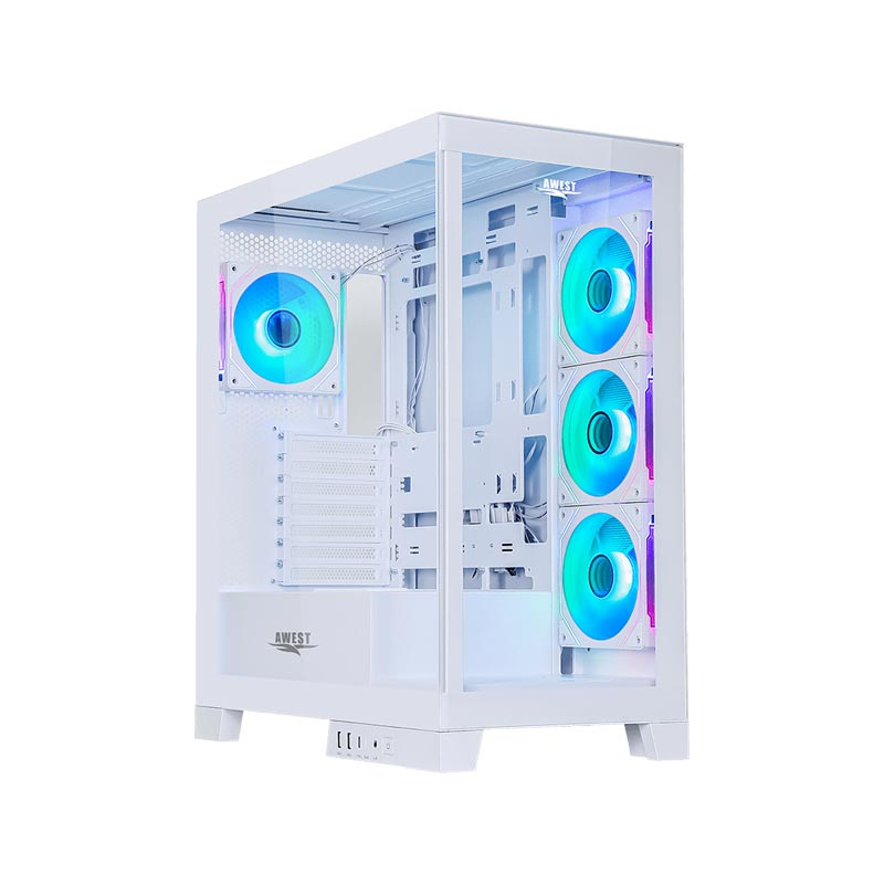 کیس کامپیوتر گیمینگ اوست مدل GT-AQ16-MW کیس کامپیوتر گیمینگ اوست مدل GT-AQ16-MW