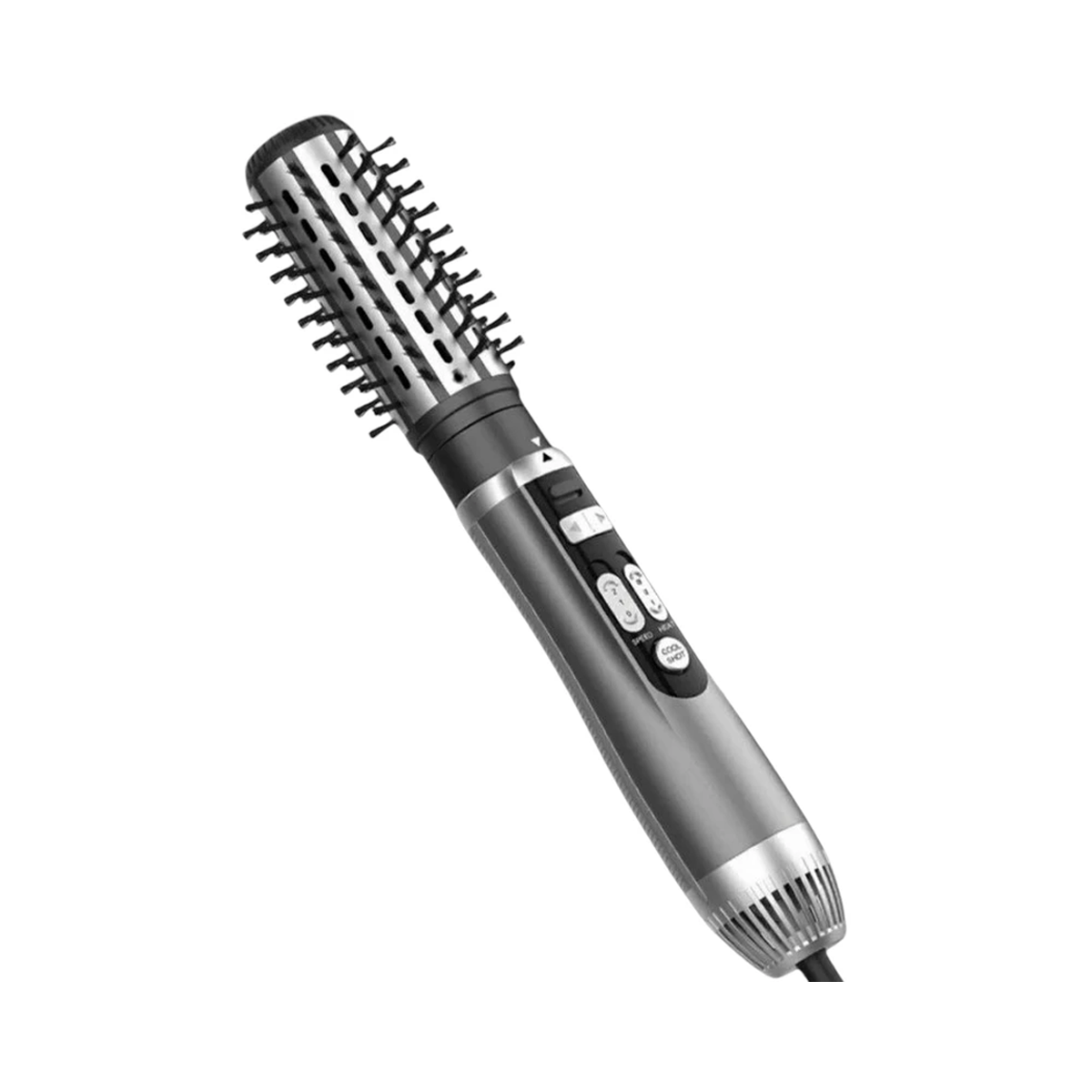 سشوار برس دار چرخشی انزو پروفیشینال مدل 749-خاکستری سشوار برس دار چرخشی انزو پروفیشینال مدل 749-خاکستری