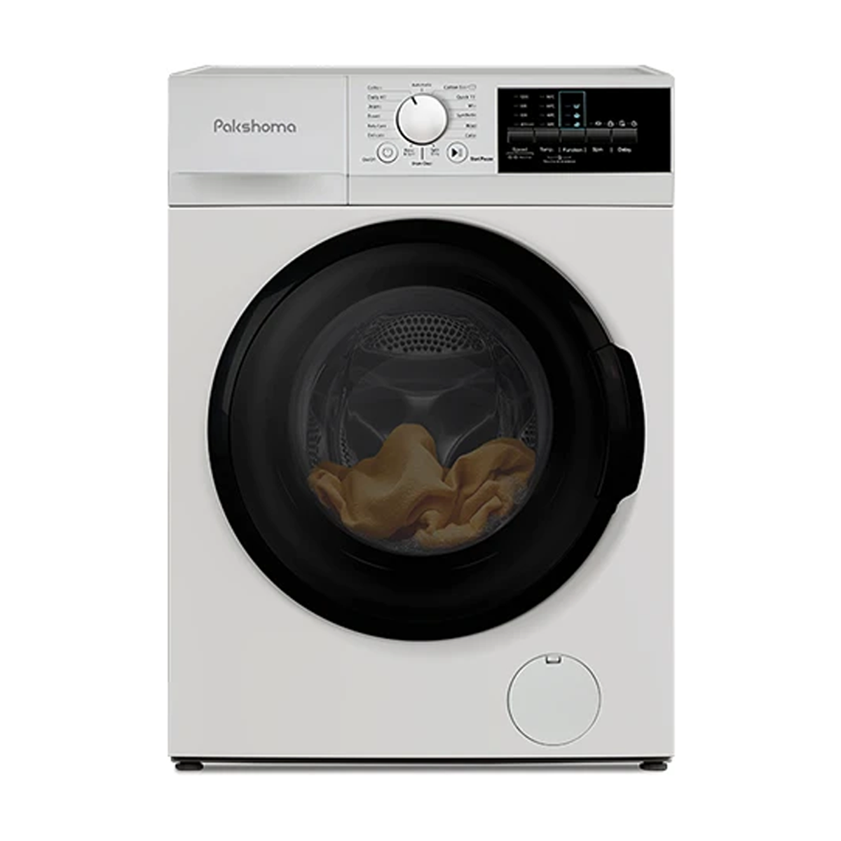 ماشین لباسشویی پاکشوما 8 کیلویی مدل I8 W-سفید