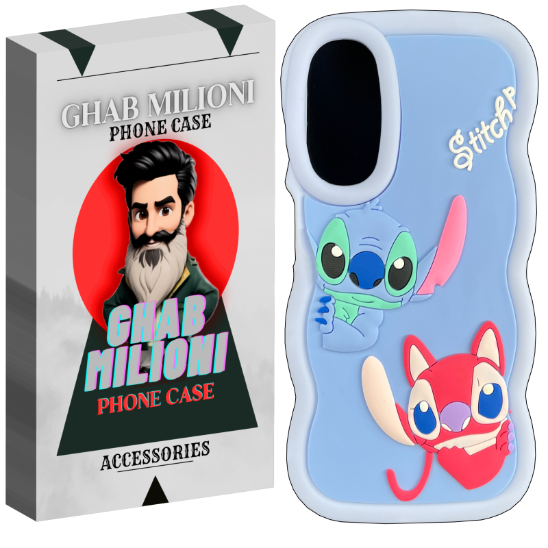 کاور گوشی سامسونگ Galaxy A24 قاب میلیونی مدل STICH-JH76 