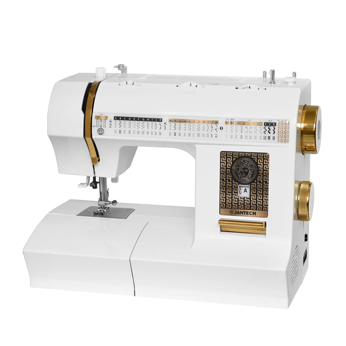 چرخ خیاطی جانتک مدل VERSACE GOLD