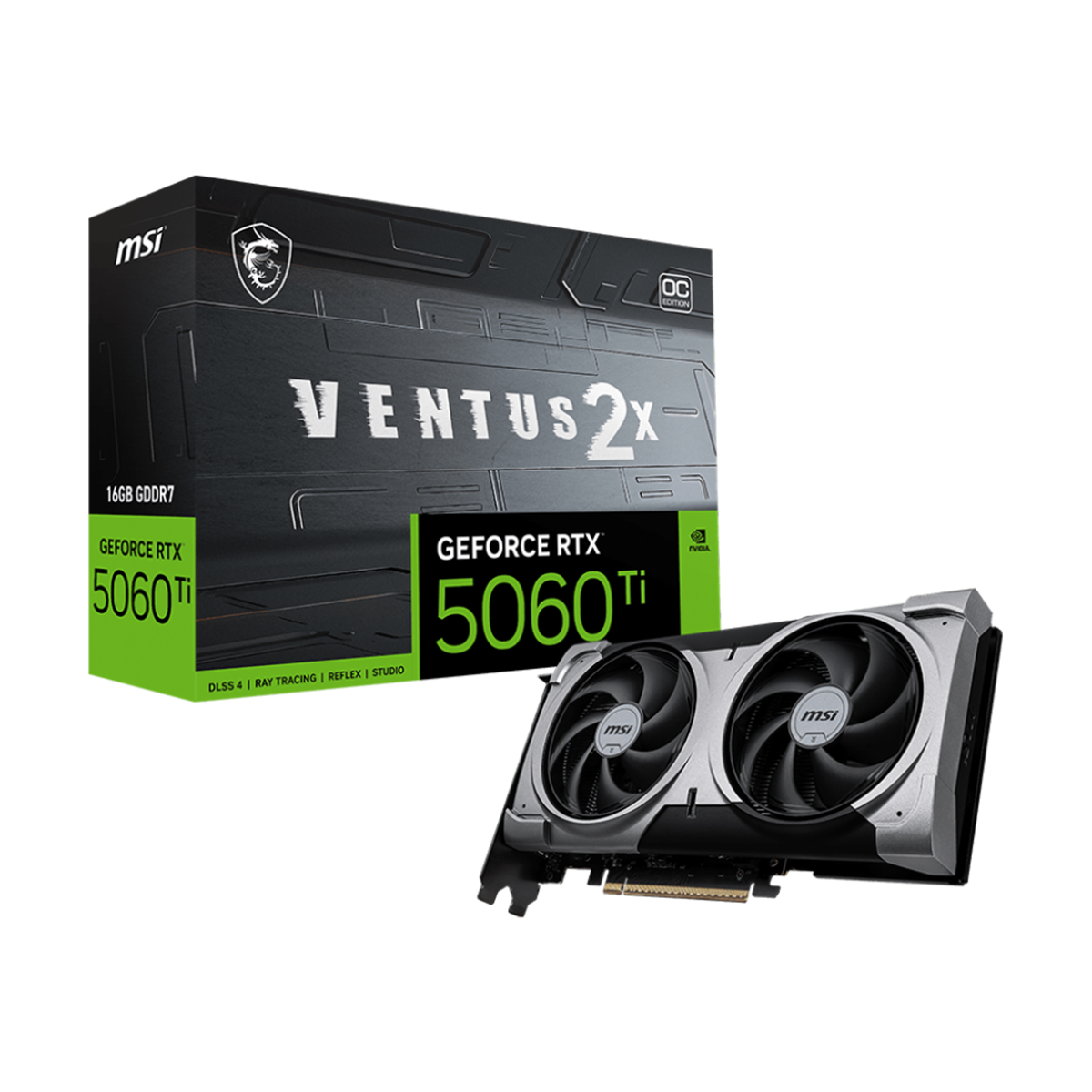 کارت گرافیک ام اس آی مدل RTX 5060 Ti 16G Ventus 2X OC Plus