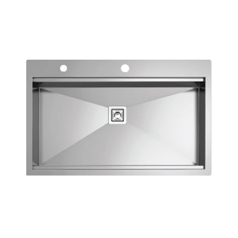 سینک ظرفشویی استیل توکار یک لگنه کن مدل BCN74