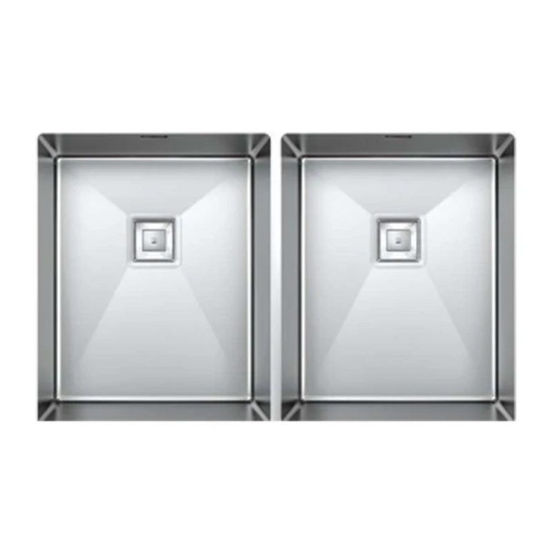 سینک ظرفشویی استیل توکار دو لگنه کن مدل BCN 83