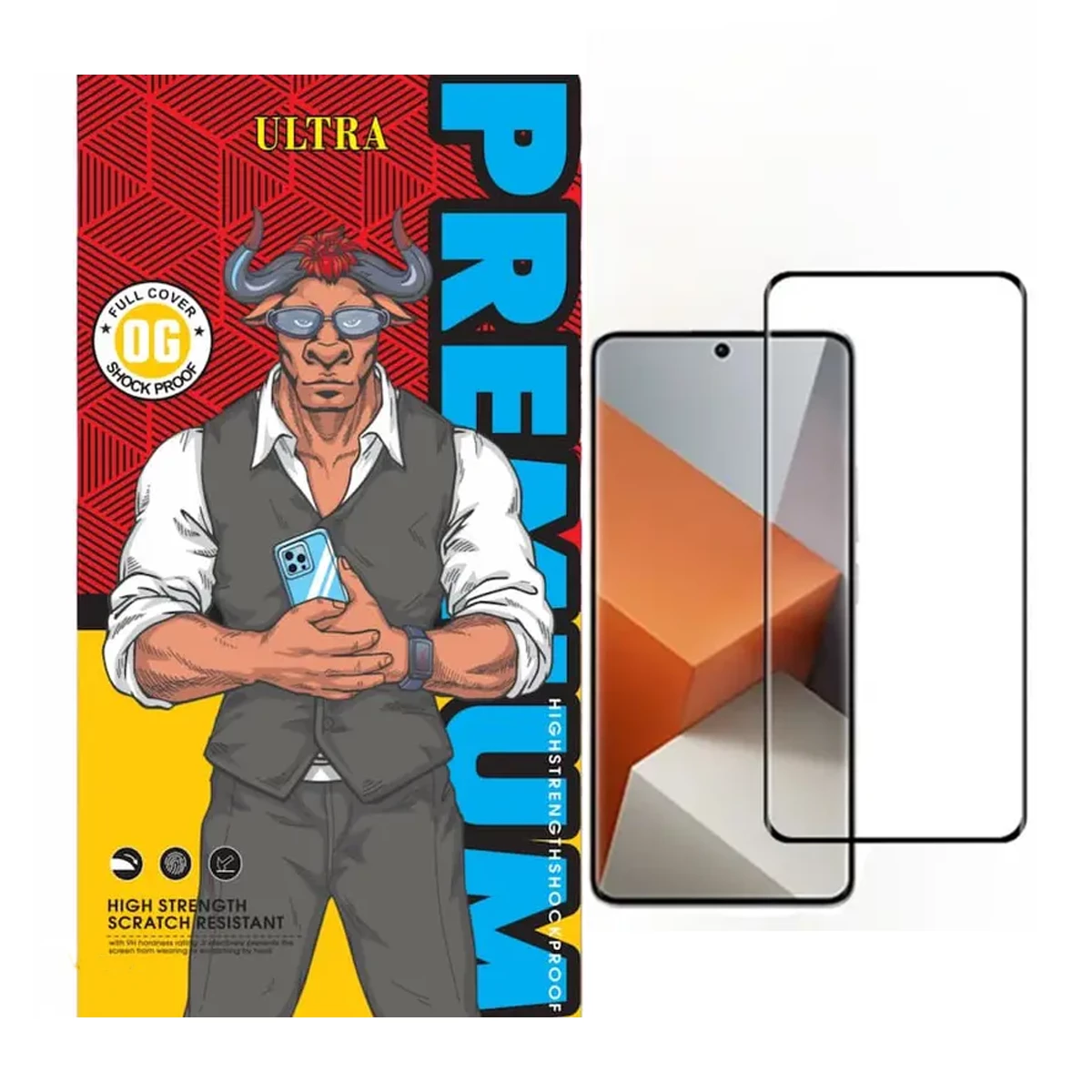 گلس گوشی اپل شیائومی Redmi A5 اولترا مدل فول چسب 9H