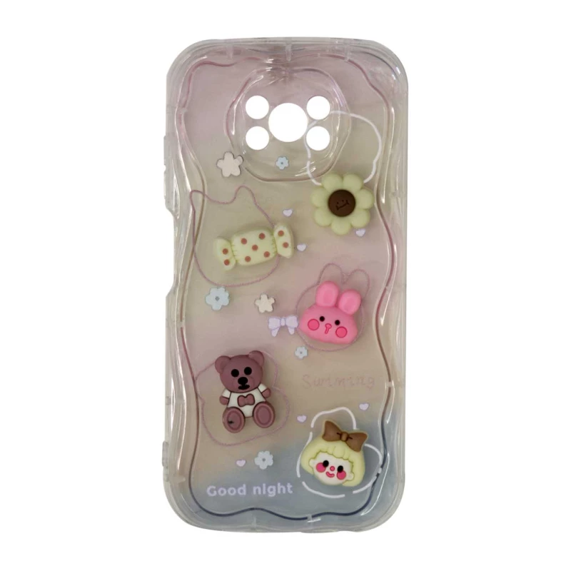 کاور گوشی پوکو Poco X3 Pro مدل عروسکی فانتزی طرح کیوت -چند رنگ 