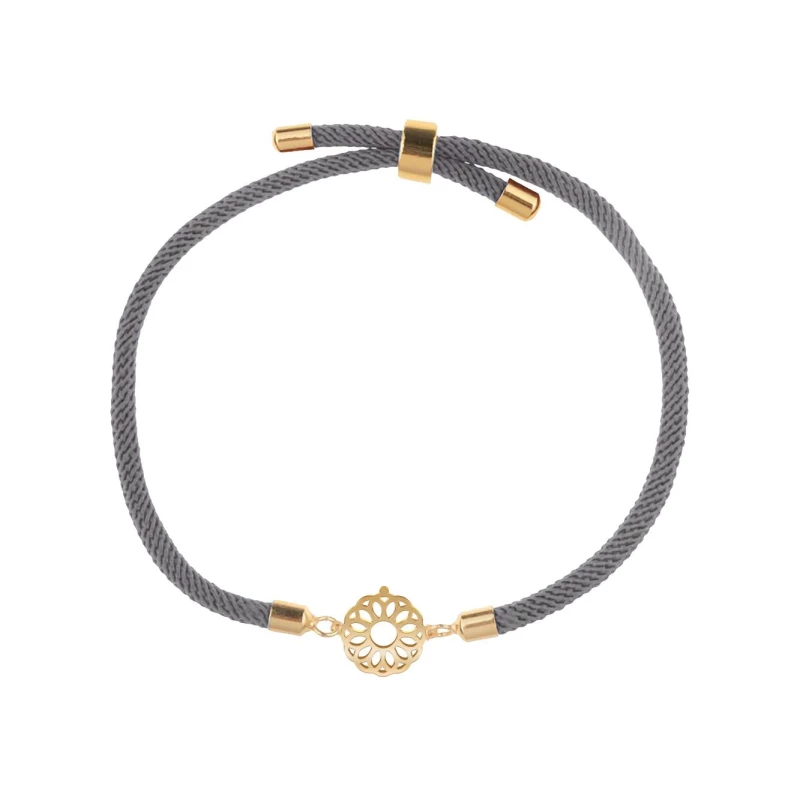 دستبند طلا زنانه مدوپد مدل اسلیمی کد D21-10529-0.50